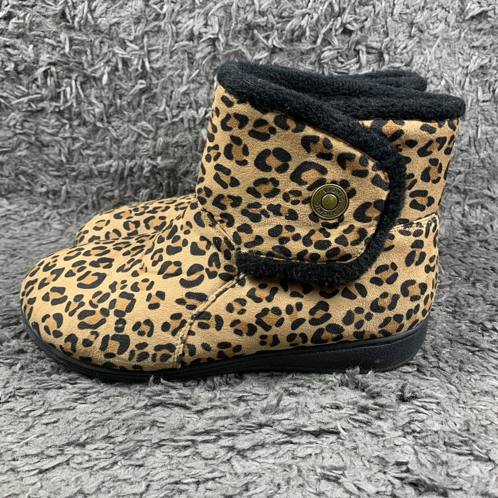 VIONIC with Orthaheel Technology Vanah - Women's Boots Size 8 Leopard Print